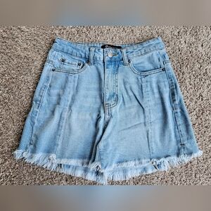 NWOT, "April Jeans" Denim High-waisted Blue Women's Shorts, Size S